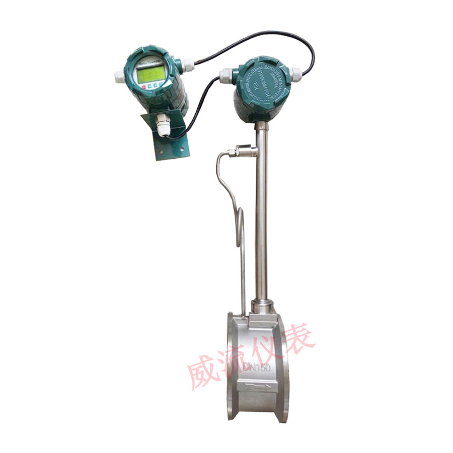 双表头，法兰卡装，中文显示，涡街流量计